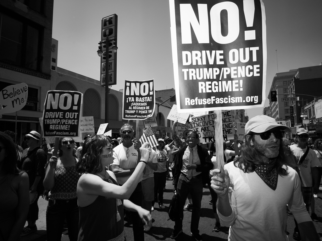 March for Truth by Peter Adams.