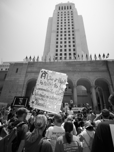 March for Truth by Peter Adams.