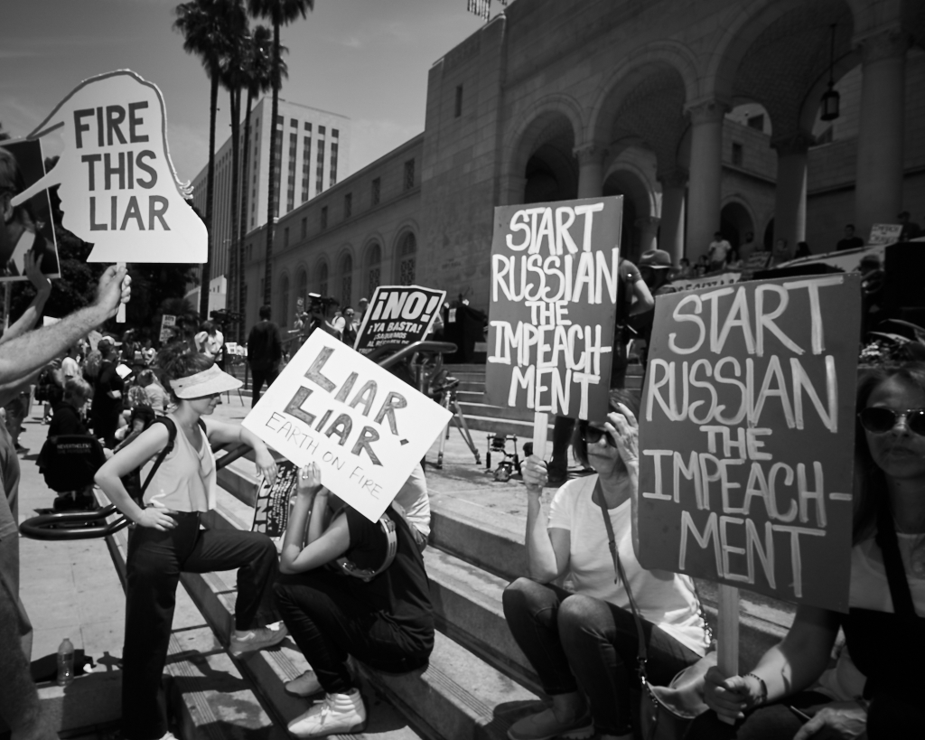 March for Truth by Peter Adams.