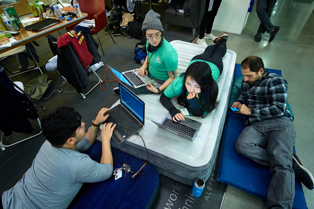 TreeHacks Hackathon by Peter Adams.