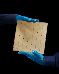 Cerebras Wafer Scale Engine (WSE-2). AI, Cerebras Systems, Semiconductor, artifiical intelligence, computing, hardware.