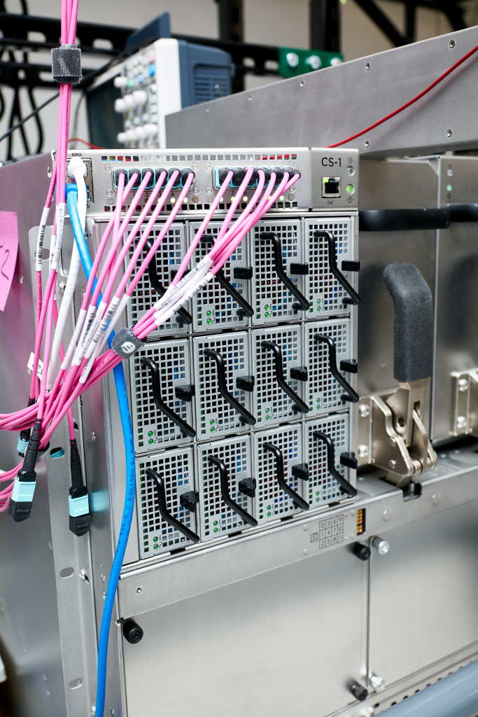 Cerebras CS-2. AI, Semiconductor, WSE, Waffer Scale Engine, artifiical intelligence, computing, hardware.