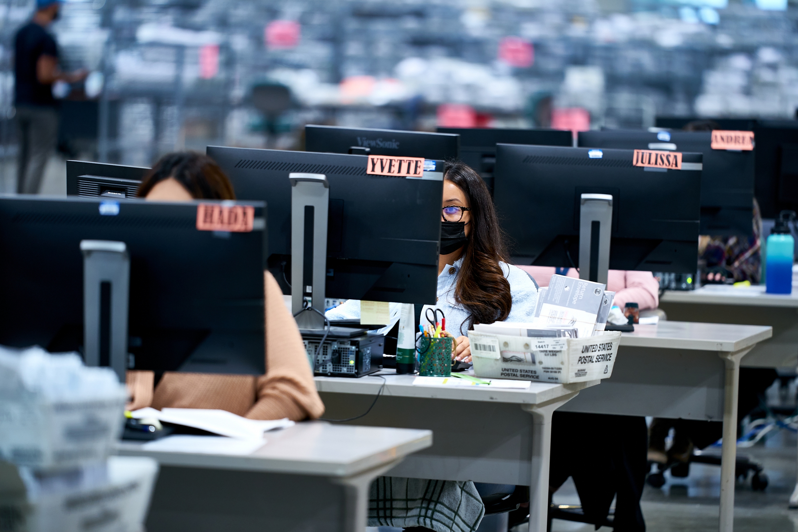 Vote By Mail Signature Verification. 2020 Presidential Election, absentee ballots, ballots, coronavirus pandemic, election, election security, mail ballots, politics, vote by mail, voting.