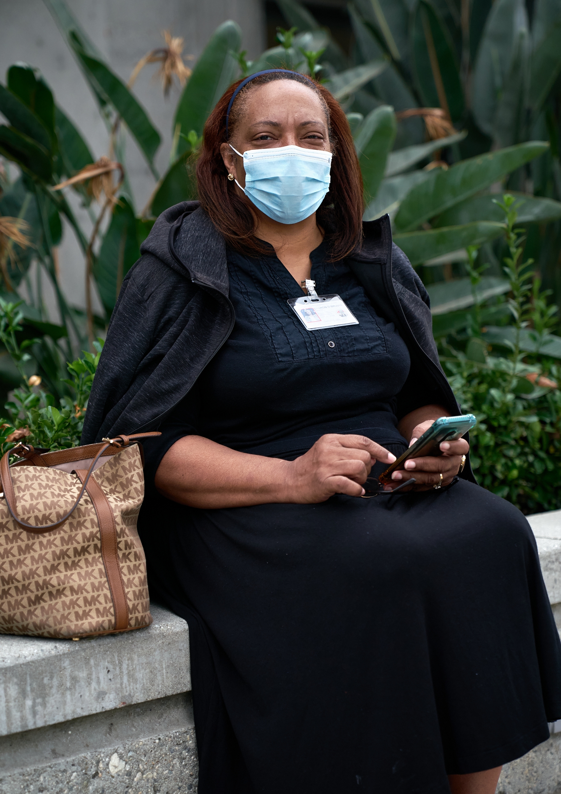 Sharon Brown - election worker. 2020 Presidential Election, absentee ballots, ballots, coronavirus pandemic, election, election security, mail ballots, politics, vote by mail, voting.